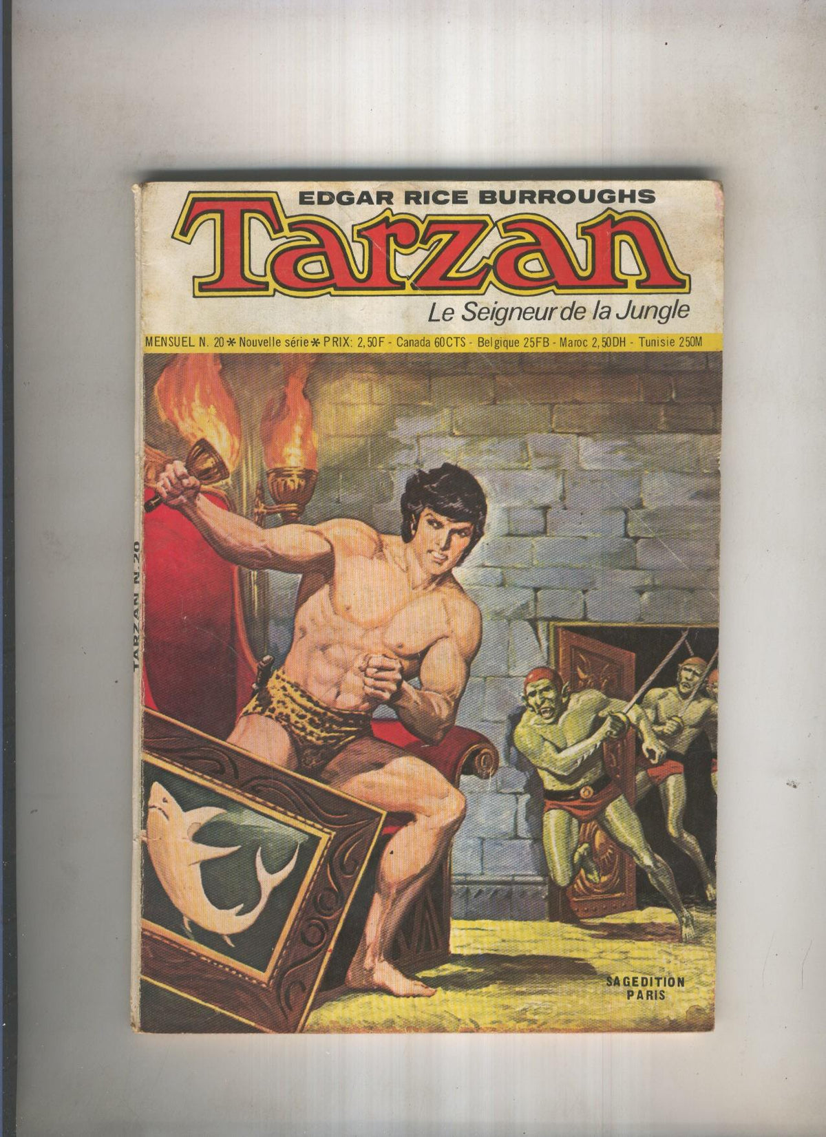 TARZAN Le Seigneur de la Jungle Numero 20: Les adorateurs du Dieu-Reouin