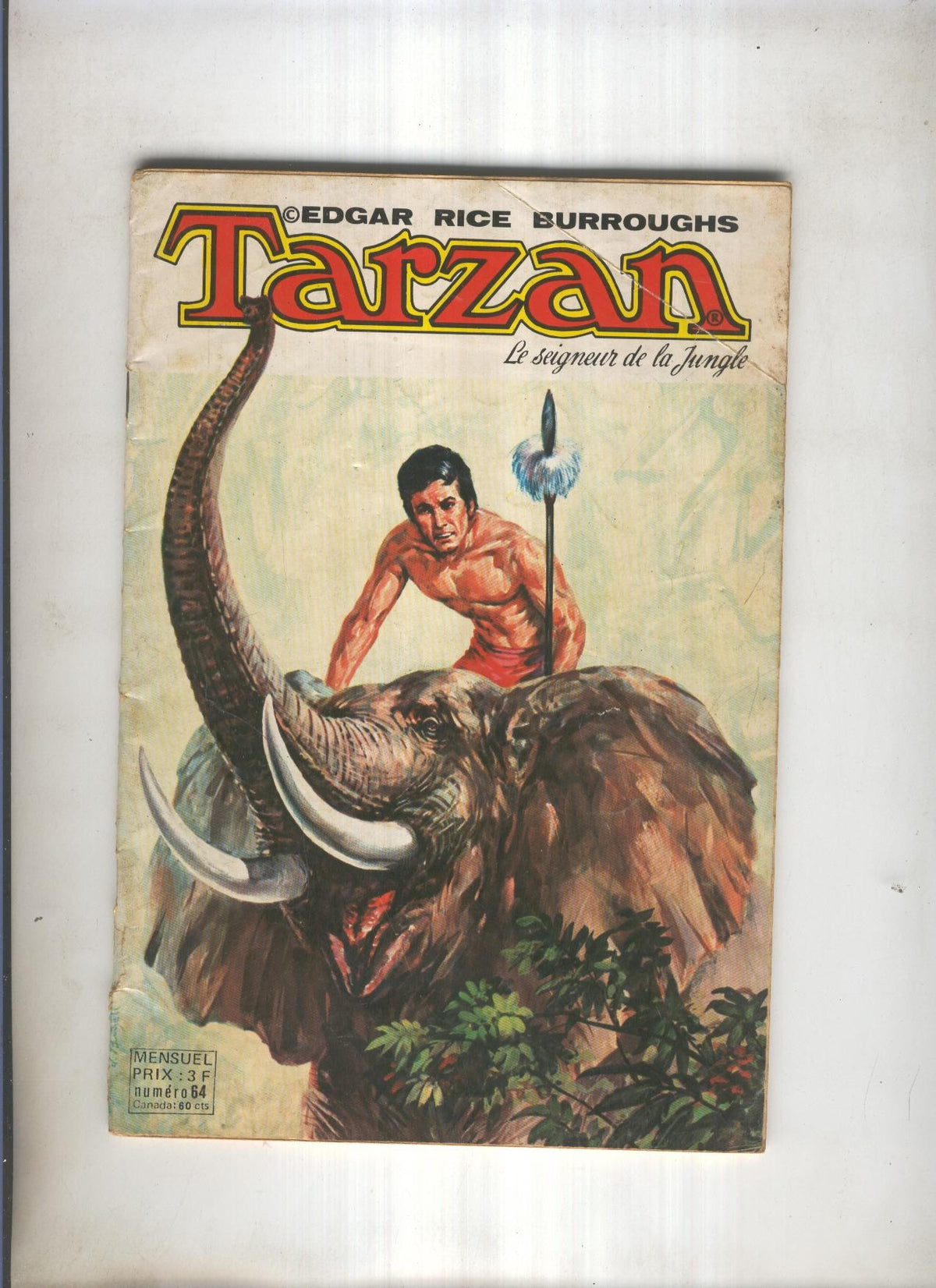 TARZAN Le Seigneur de la Jungle Numero 64: Le retour du capitane zero