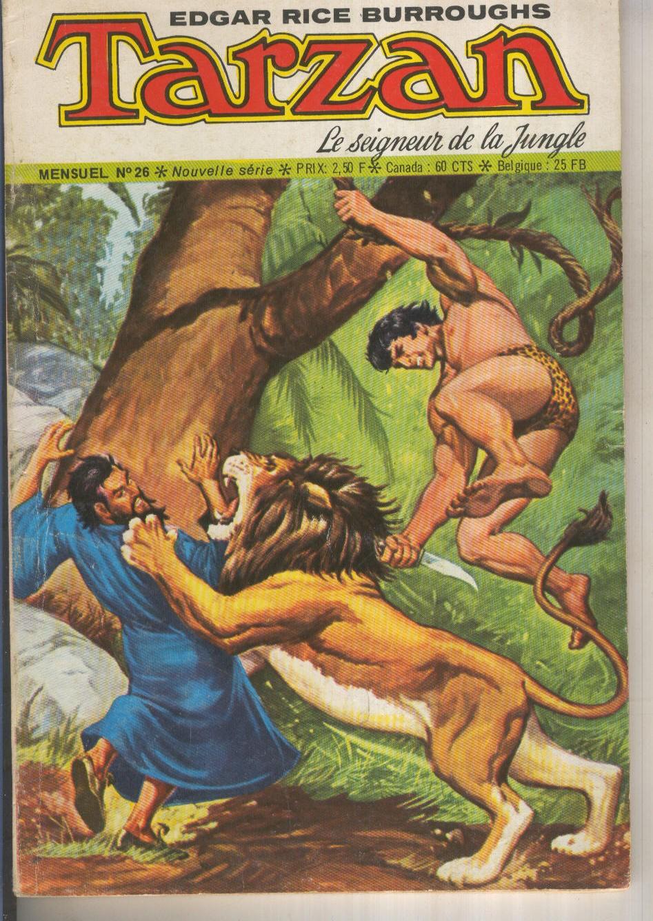 TARZAN Le Seigneur de la Jungle edicion 1974 numero 26: Les pillards du desert