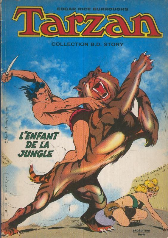 Collection BD STORY: TARZAN L,ENFANT DE LA JUNGLE