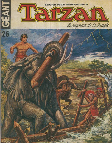 TARZAN GEANT Sagedition, Numero 26: Sa vie pour Tarzan