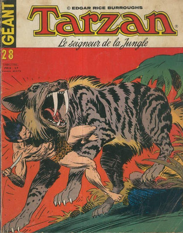 TARZAN GEANT Sagedition, Numero 28: La Plante Magique