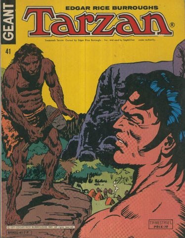 TARZAN GEANT Sagedition, Numero 41: Le Pays des Hommes perdus