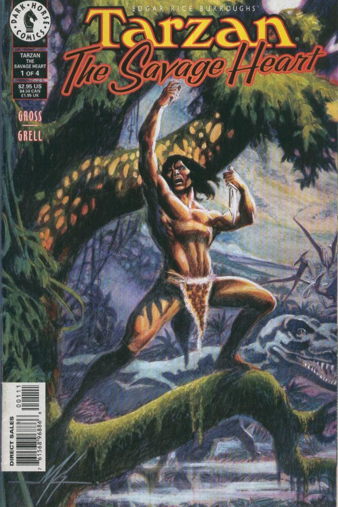 TARZAN: THE SAVAGE HEART, Numero 01 de 04