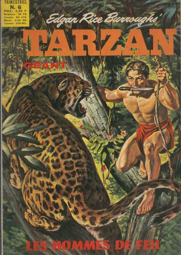 TARZAN GEANT (4a Serie Sagedition): Numero 06: Les homme de feu