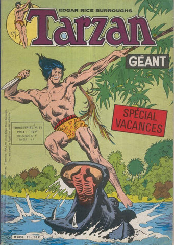 TARZAN GEANT (4a Serie Sagedition): Numero 51: Un repaire de voleurs