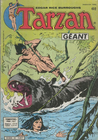 TARZAN GEANT (4a Serie Sagedition): Numero 62: Le voile des pleurs