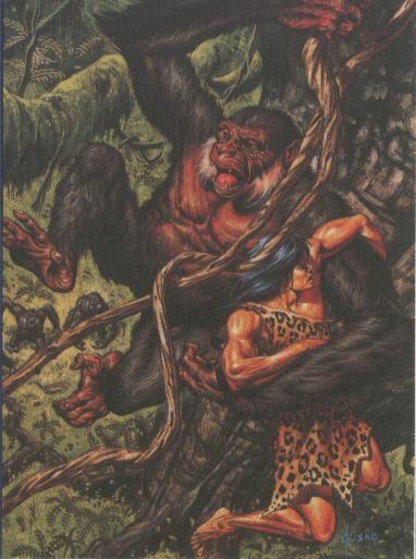 Trading Car: TARZAN - JOE JUSKO, Edgar Rice Burroughs Collection: No.18