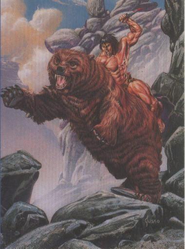 Trading Car: TARZAN - JOE JUSKO, Edgar Rice Burroughs Collection: No.21