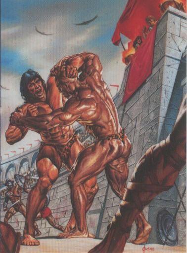 Trading Car: TARZAN - JOE JUSKO, Edgar Rice Burroughs Collection: No.27