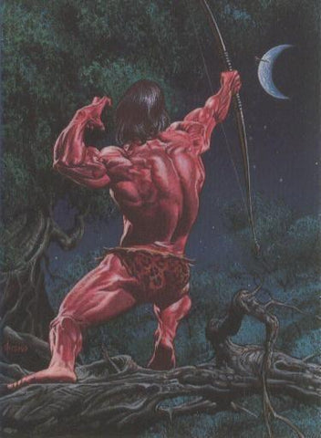 Trading Car: TARZAN - JOE JUSKO, Edgar Rice Burroughs Collection: No.49