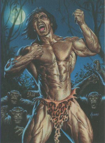 Trading Car: TARZAN - JOE JUSKO, Edgar Rice Burroughs Collection: No.51