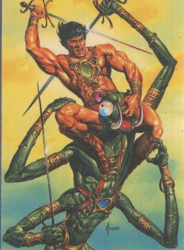 Trading Car: TARZAN - JOE JUSKO, Edgar Rice Burroughs Collection II: No.61