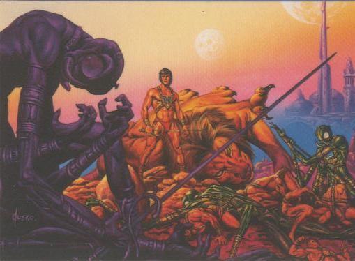 Trading Car: TARZAN - JOE JUSKO, Edgar Rice Burroughs Collection II: No.111