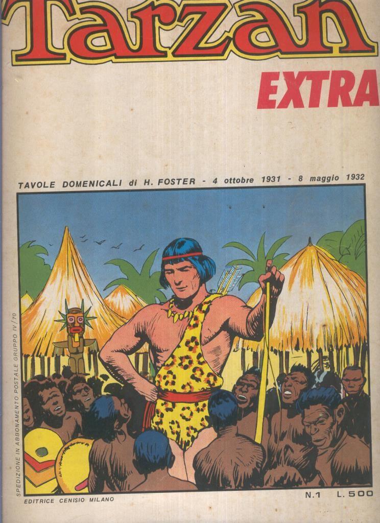 Tarzan extra numero 01: tavole dominicali del:  4.10.31 al 8.5.1932