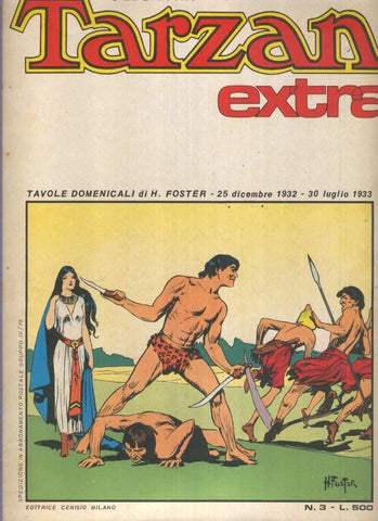 Tarzan extra numero 03: tavole dominicali del:  25.12.1932 al 30.7.1933