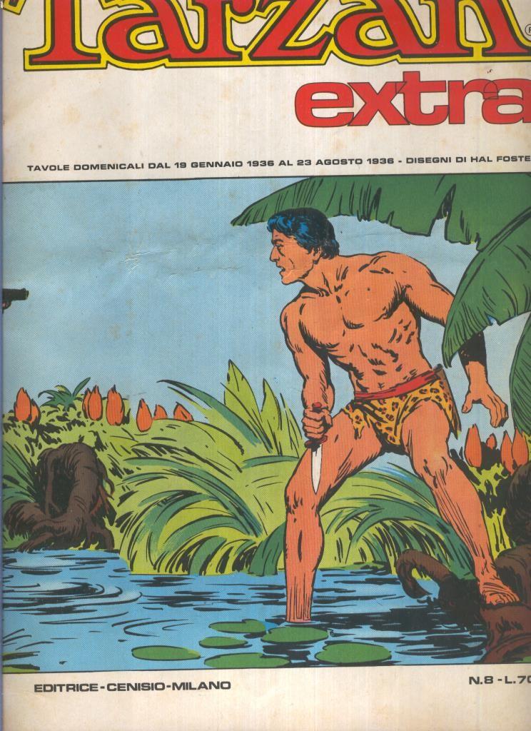 Tarzan extra numero 08: tavole dominicali del: 19.1.1936 al 23.8.1936