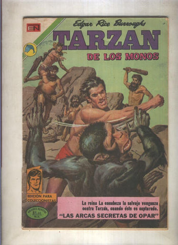 Tarzan de los monos numero 321 del 23.11.1972: Las arcas secretas de Opar