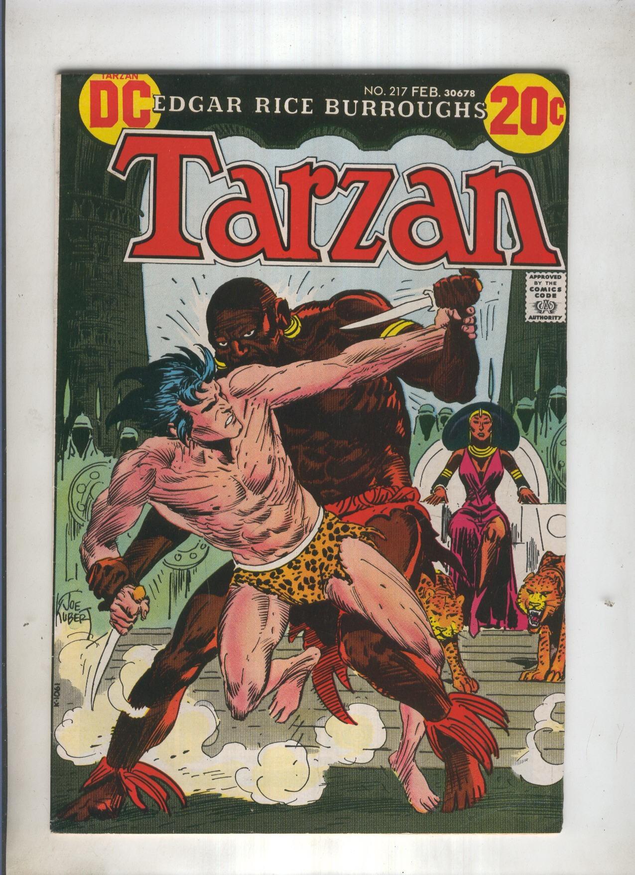 TARZAN DC Numero 217: The black queen
