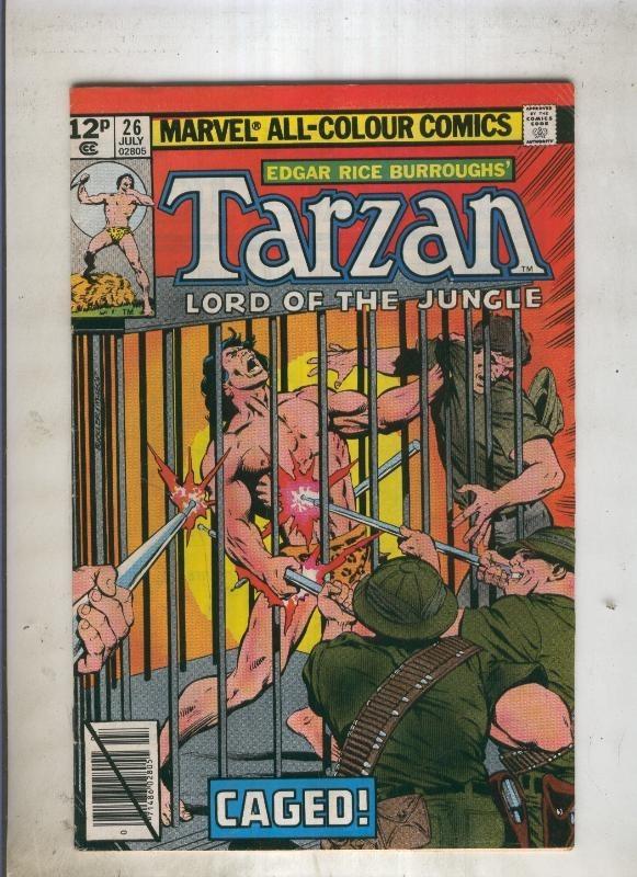 TARZAN LORD OF THE JUNGLE Numero 26: CAGED!