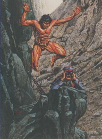 Trading Car: TARZAN - JOE JUSKO, Edgar Rice Burroughs Collection: No.19