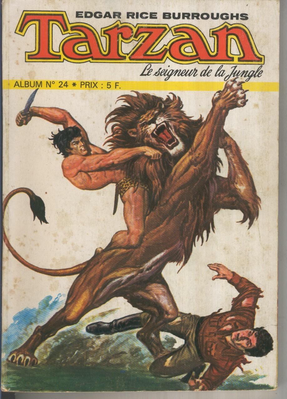 TARZAN Le Seigneur de la Jungle ALBUM 24: Numeros 27 y 28 retapado
