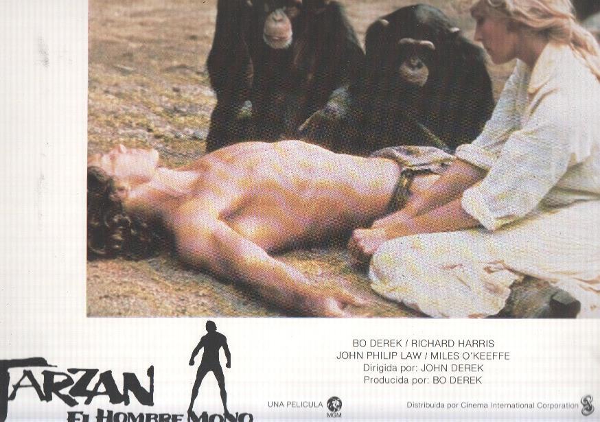 Caratula de cine: TARZAN: EL HOMBRE MONO / Tarzan: The Ape Man, (numerado 03 en trasera)