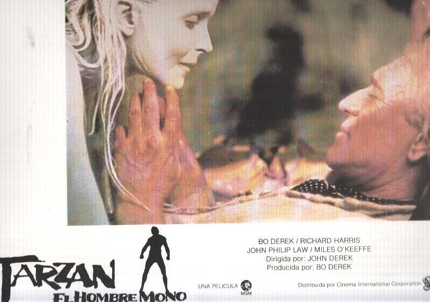 Caratula de cine: TARZAN: EL HOMBRE MONO / Tarzan: The Ape Man, (numerado 08 en trasera)