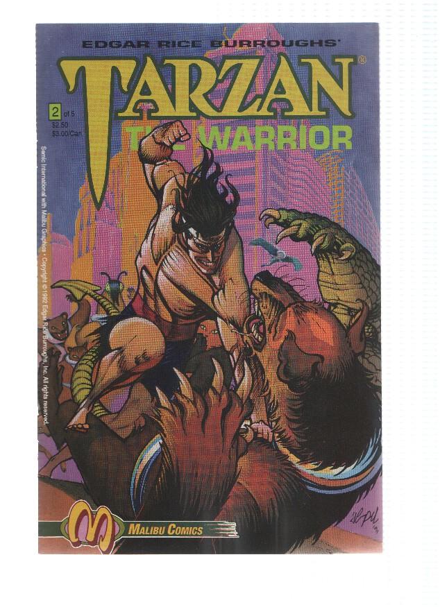 TARZAN THE WARRIOR, Volumen 1: Numero 02 (Malibu Comics)