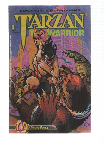 TARZAN THE WARRIOR, Volumen 1: Numero 02 (Malibu Comics)