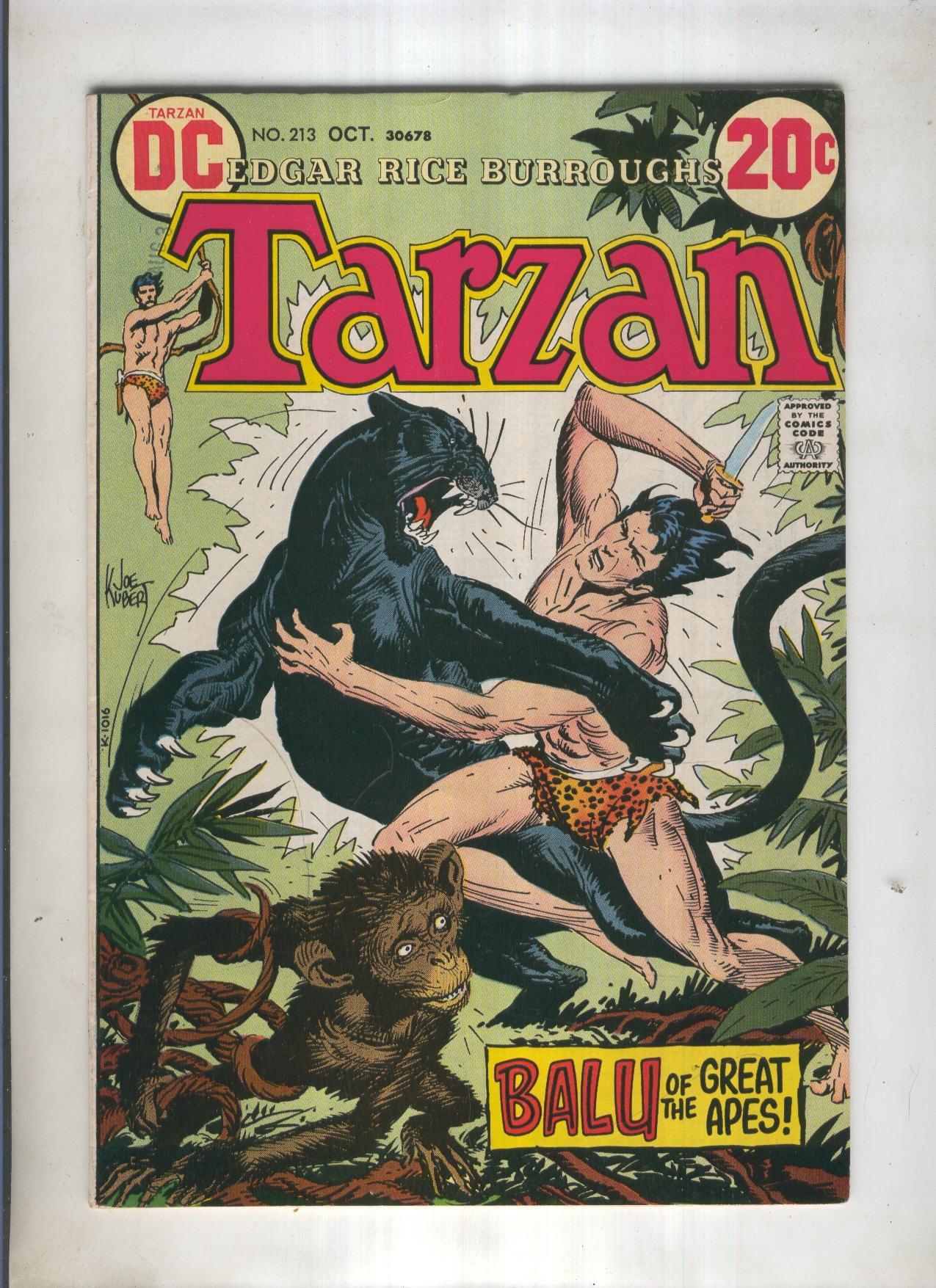 TARZAN OF THE APES DC Numero 213: Balu of the great apes