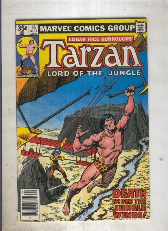 TARZAN LORD OF THE JUNGLE Numero 16: Death rides the jungle winds