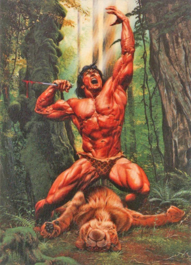 Trading Car: TARZAN - JOE JUSKO, Edgar Rice Burroughs Collection: No.01 