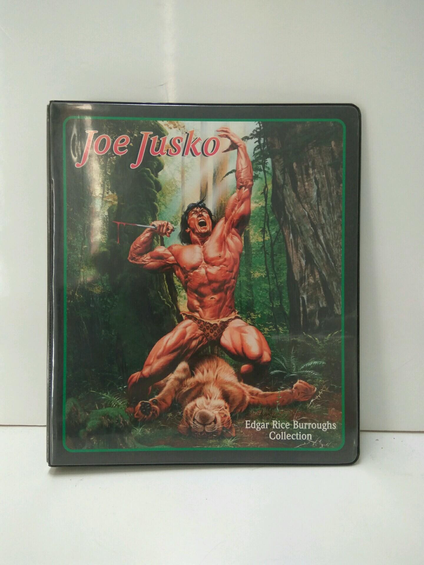 Carpeta Archivadora: TARZAN - Ilustraciones de JOE JUSKO: EDGAR RICE BURROUGS COLLECTION (FPG)