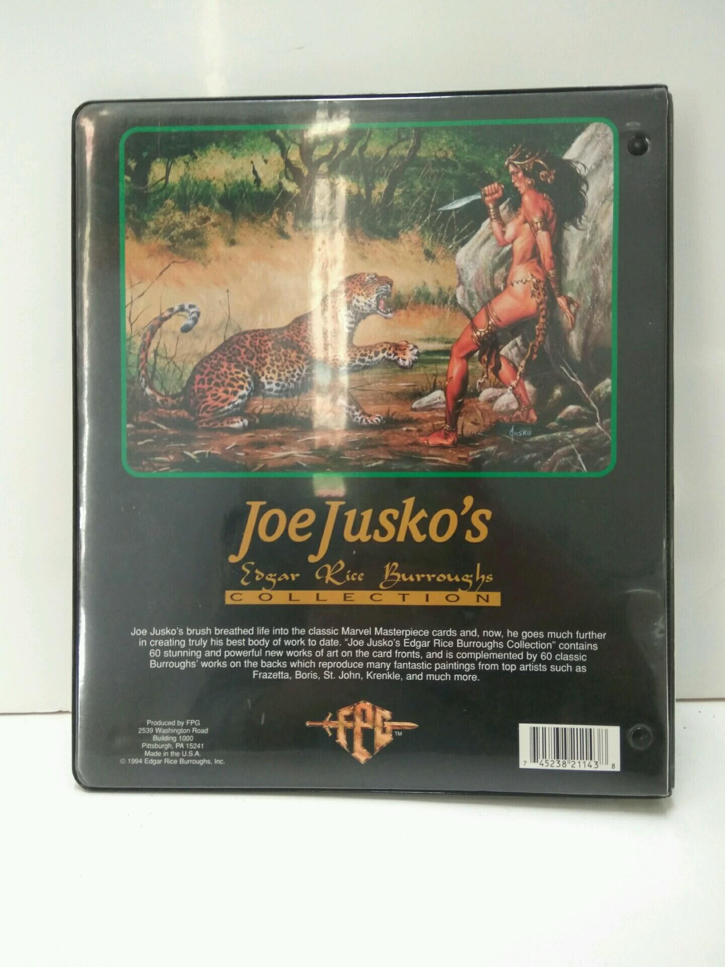 Carpeta Archivadora: TARZAN - Ilustraciones de JOE JUSKO: EDGAR RICE BURROUGS COLLECTION (FPG)