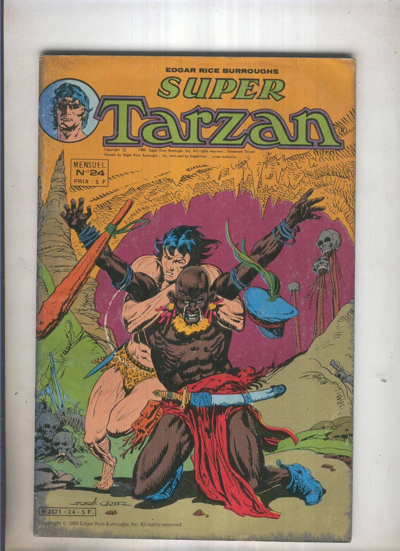 Super Tarzan numero 24: Le jour ou la terre trembla