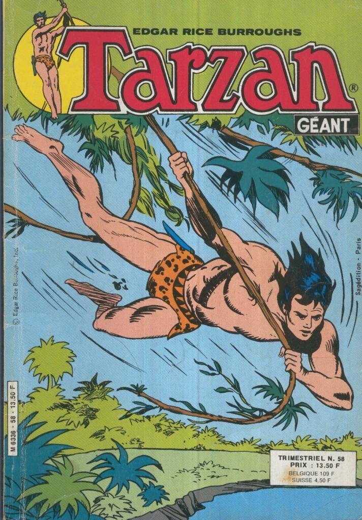 TARZAN GEANT (4a Serie Sagedition): Numero 58: Le cirque maudit