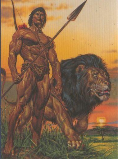 Trading Car: TARZAN - JOE JUSKO, Edgar Rice Burroughs Collection: No.41