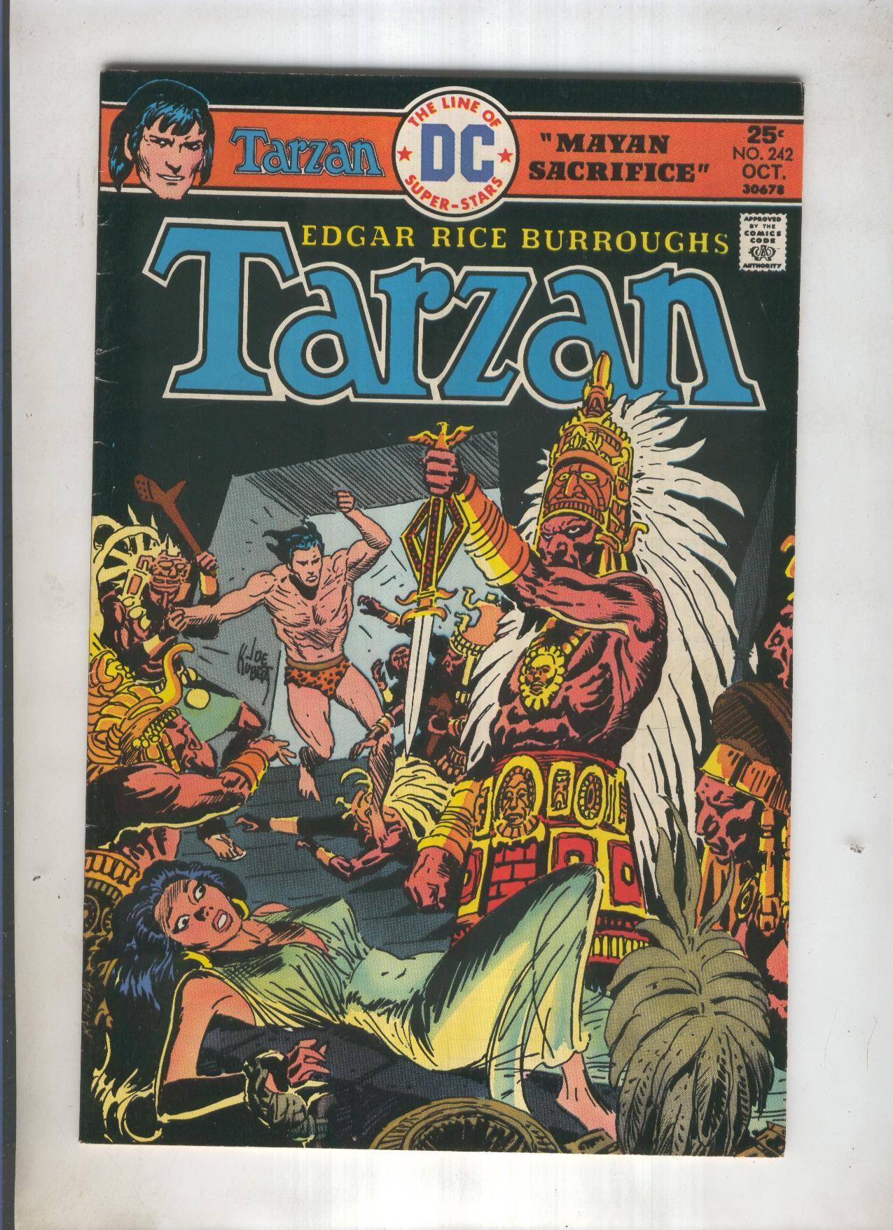 TARZAN LORD OF THE JUNGLE DC Numero 242: Mayan Sacrifice
