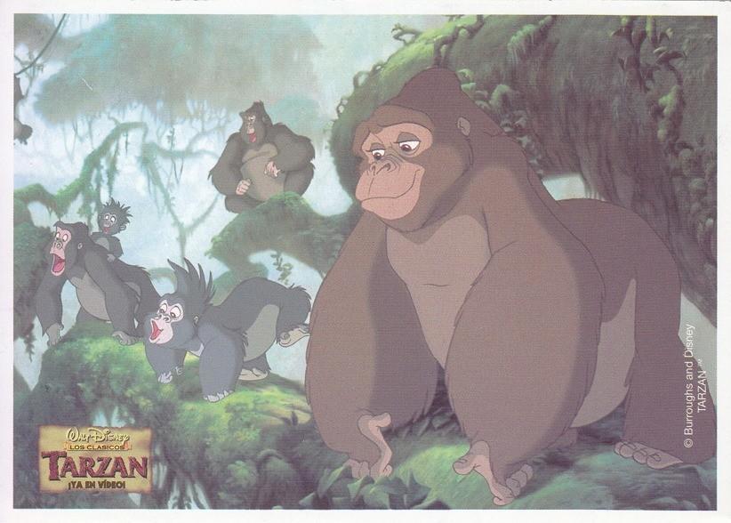 Postal 60692.  Tarzan. Publicitaria: El Pais