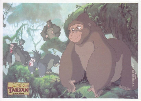Postal 60692.  Tarzan. Publicitaria: El Pais