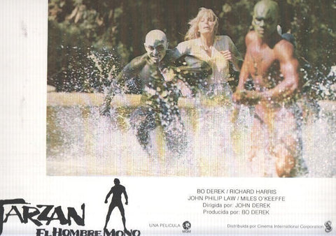 Caratula de cine: TARZAN: EL HOMBRE MONO / Tarzan: The Ape Man, (numerado 05 en trasera)