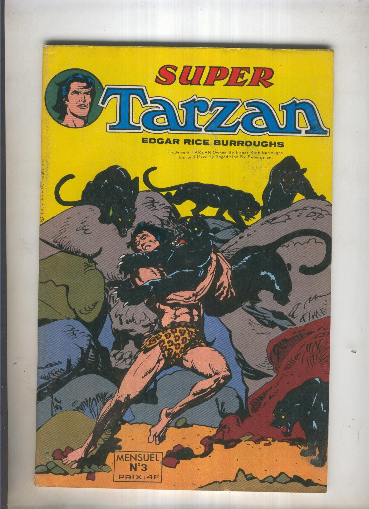 Super Tarzan numero 03: Le chasseur noir