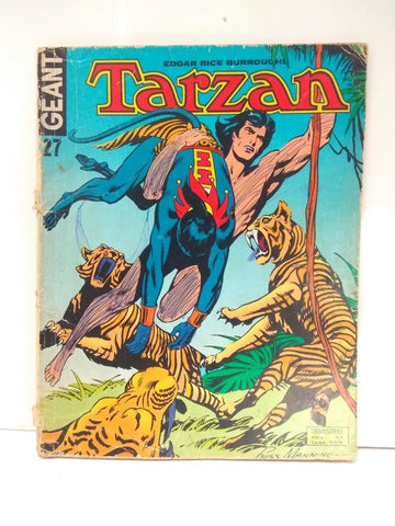 TARZAN GEANT Trimiestriel, Numero 27: Captifs des Igothas (Sagedition 1949)