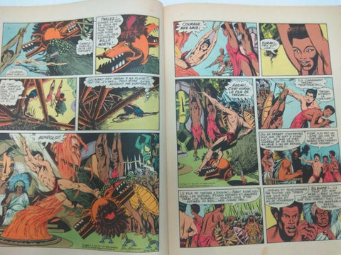 TARZAN GEANT Trimiestriel, Numero 27: Captifs des Igothas (Sagedition 1949)