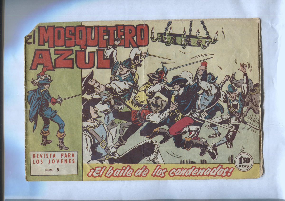 Bruguera: El Mosquetero Azul numero 05: El baile de los condenados