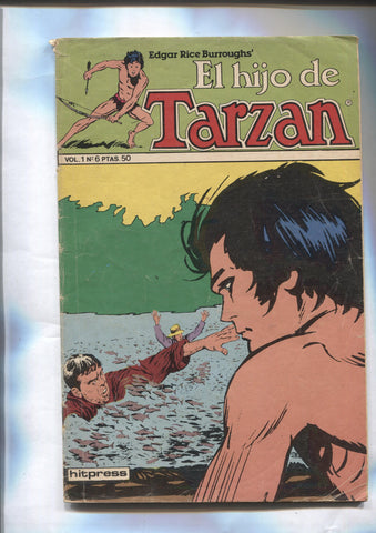 El hijo de Tarzan numero 06: Rio plateado