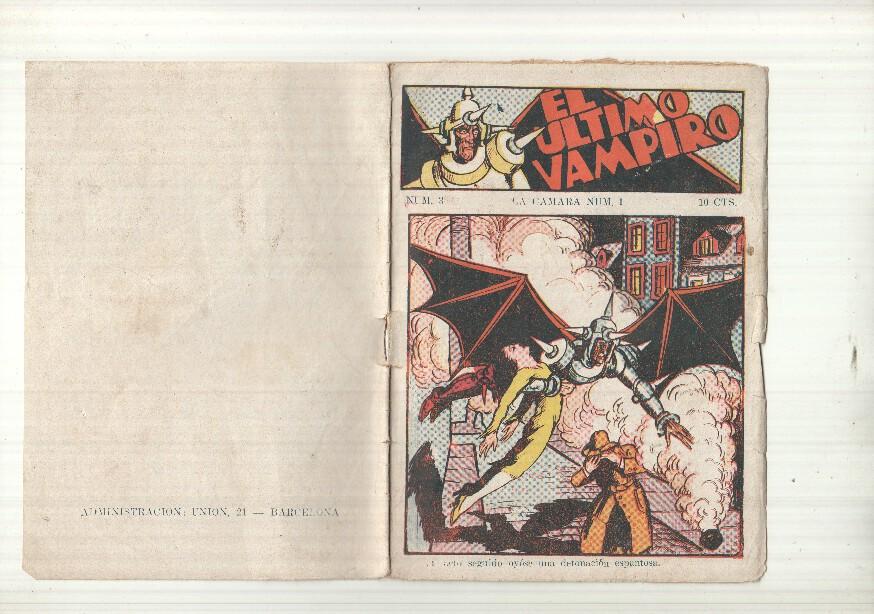 Ediciones Marco: El Ultimo vampiro numero 03: la camara num. 1