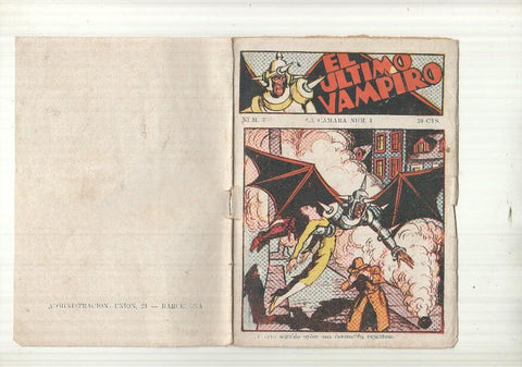 Ediciones Marco: El Ultimo vampiro numero 03: la camara num. 1