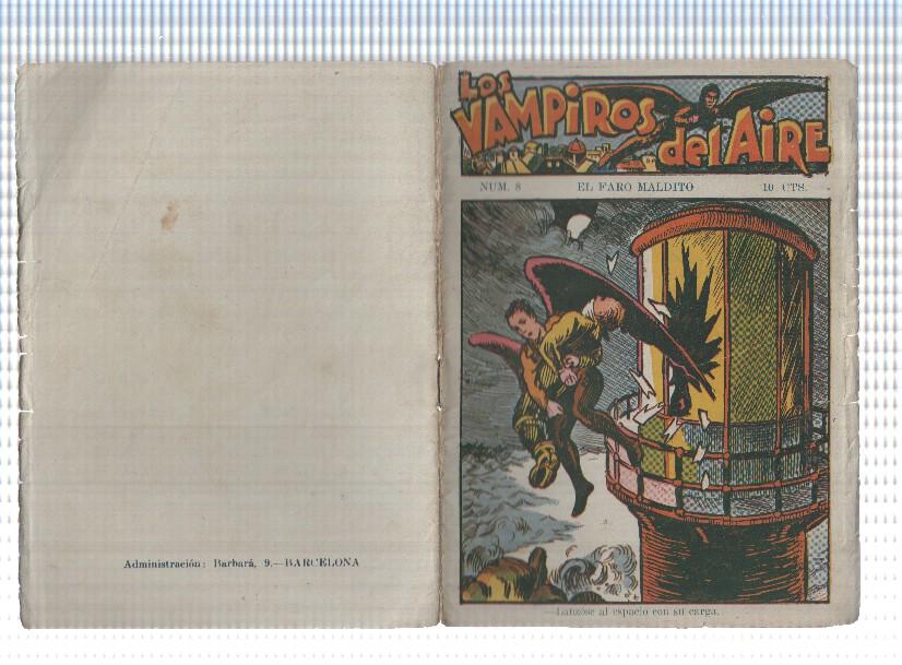 Ediciones Marco: Los vampiros del aire numero 08: el faro maldito
